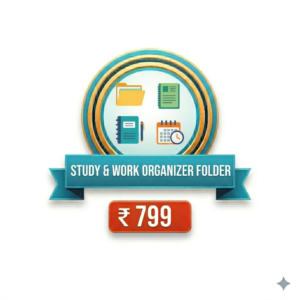 Study & Work Organizer Folder