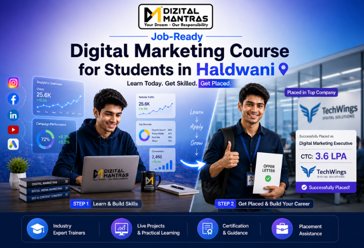 Job-Ready Digital Marketing Course in Haldwani